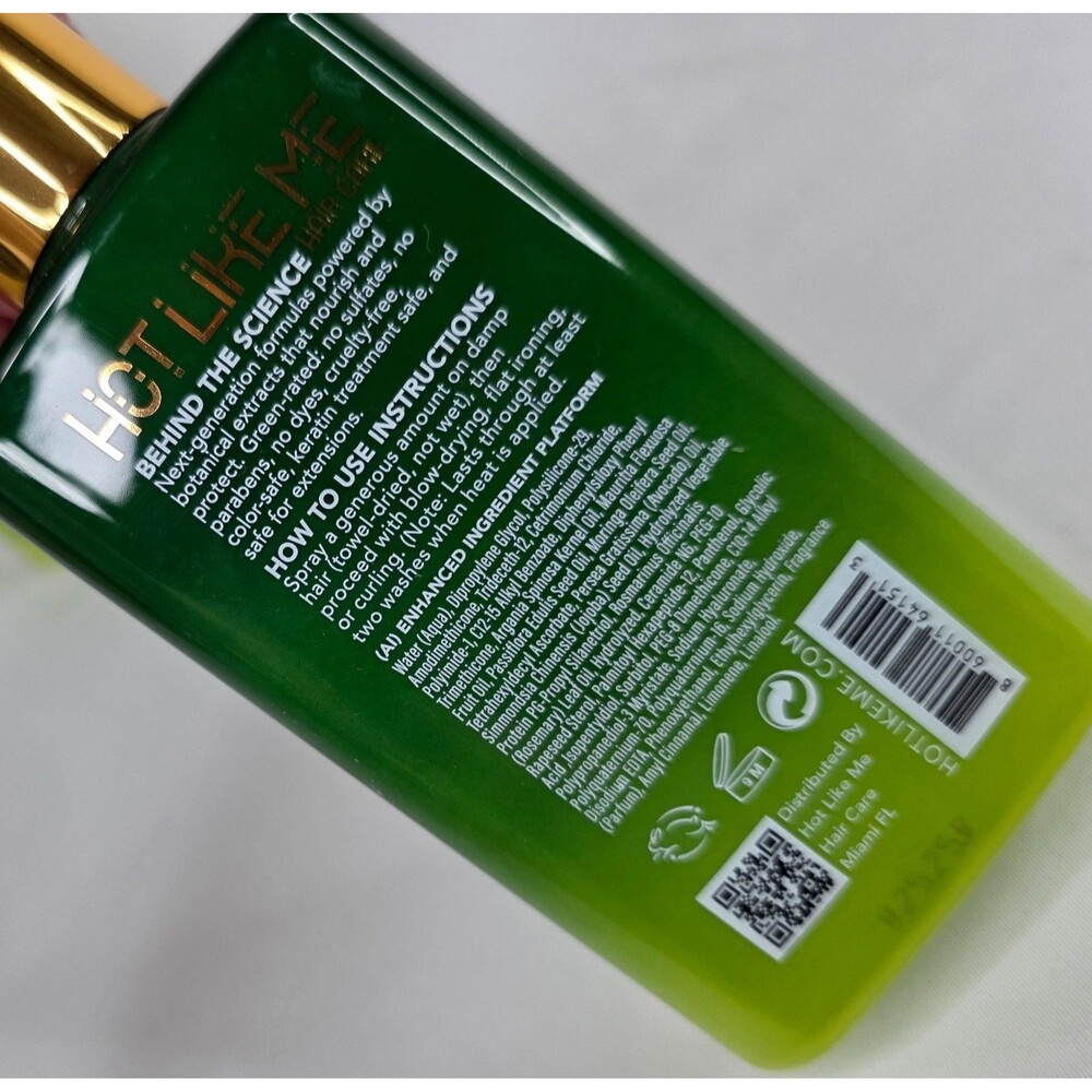 Hot Like Me Hair Care 3-Piece Styling Trio Leave-in Smoothing Serum & Heat Prot - Picture 8 of 8